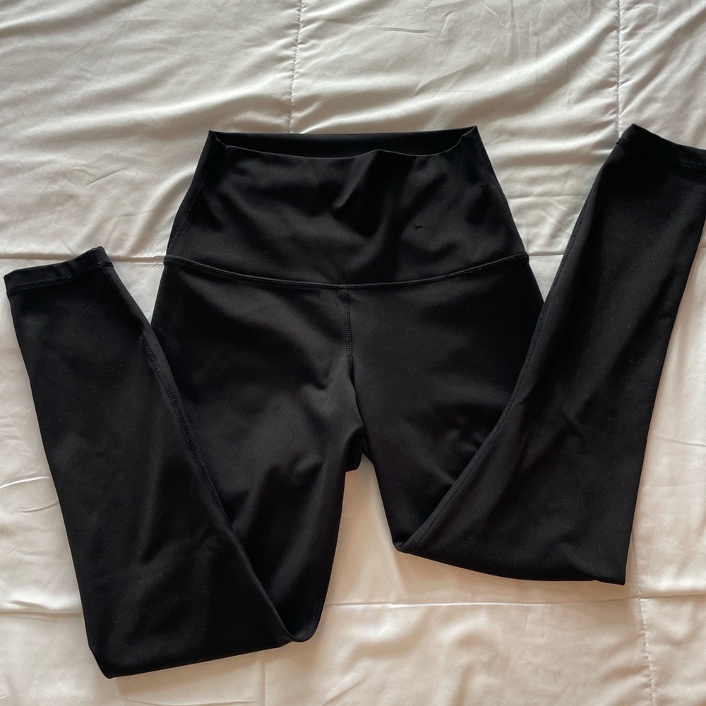 Black High-Waisted Leggings